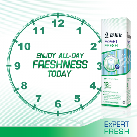 Зубная паста Darlie "Expert Fresh" эксперт свежести 120 гр.