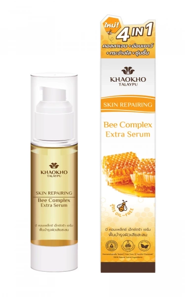 Восстанавливающая антивозрастная сыворотка для лица Khaokho "Bee Complex" с пчелиным комплексом 45мл