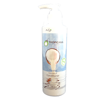 Органический кондиционер для волос Tropicana Ozone "Аромат свежесть" с кокосовым маслом 240 мл.