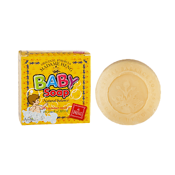 Натуральное детское мыло Madame Heng "Baby Soap" с ромашкой и витамином Е 150 гр.
