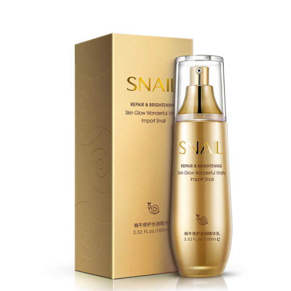 Восстанавливающая сыворотка для лица BioAqua "Snail Repair & Brightening" с муцином улитки 40 мл.