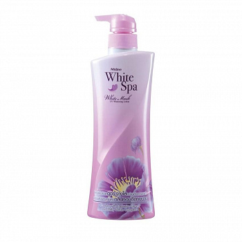 Парфюмированный лосьон для тела Mistine "White Spa" белый мускус с отбеливающим эффектом 400 мл.