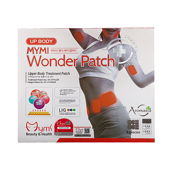 Пластырь для похудения и подтяжки живота, рук и лица Mymi "Wonder Patch" 5 комплектов.