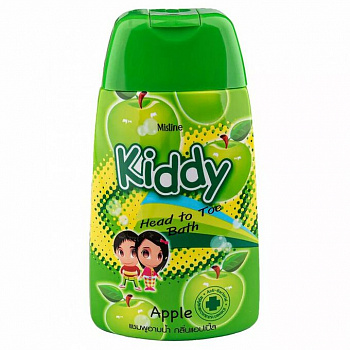 Детский шампунь-гель для душа Mistine "Kiddy" c яблочным ароматом 200 мл.