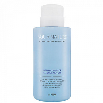 Глубоко увлажняющий софтнер для лица A Pieu "Aqua Nature" с экстрактом ежевики и кунжута 500 мл.