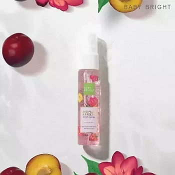 Парфюмированный спрей (мист) для тела Baby Bright "Красная слива и Фрезия" 20 мл.