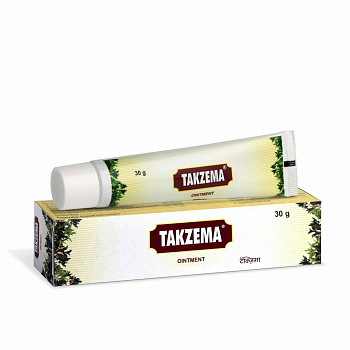Натуральная мазь Такзема "Takzema" для лечения кожных заболеваний, экземы и дерматита 30 гр.
