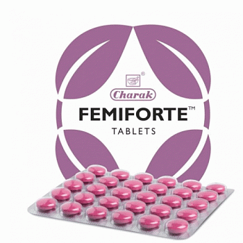 Натуральное фито средство Фемифорте Charak "Femiforte" против вагинальных инфекций 30 таб.