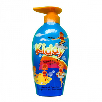 Детский шампунь-гель для душа Mistine "Kiddy" Swim and Sports с алое вера 400 мл.