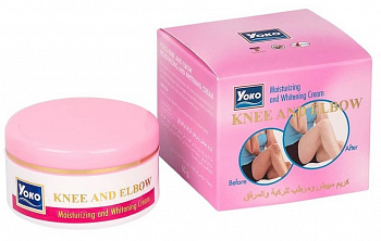 Увлажняющий и отбеливающий крем для колен и локтей Yoko "Knee and Elbow" 50 мл.