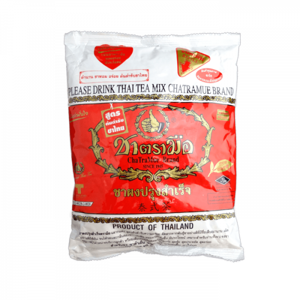 Традиционный оранжевый (красный) тайский чай ChaTraMue "Thai Tea Mix" оригинал (в пакете) 400 гр.