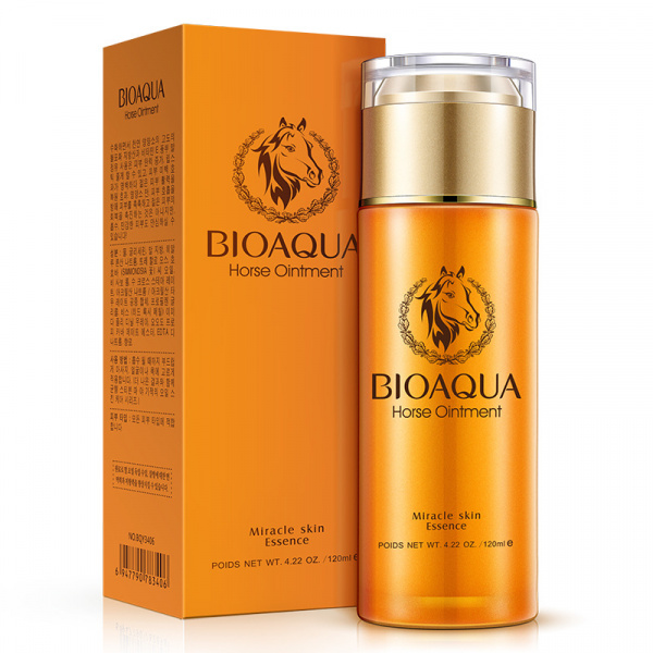 Антивозрастная сыворотка для лица BioAqua "Horseoil" с лошадиным маслом для глубокого увлажнения 120