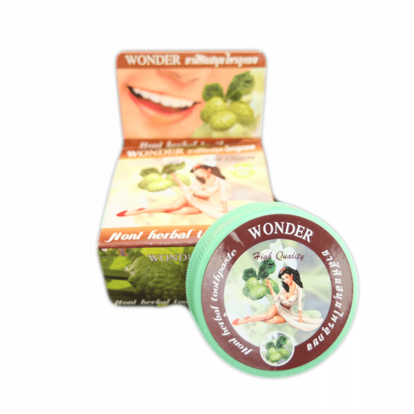 Натуральная отбеливающая зубная паста Siam Herb Wonder на травах c нони и борнеолом 25 гр. 