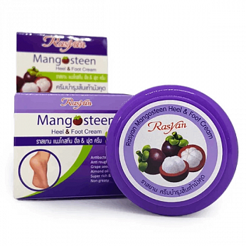 Крем-воск для ног Rasyan "Mangosteen"с мангостином и маслами против сухости и трещин на коже 13 гр.