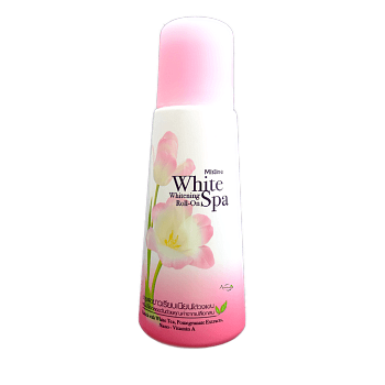 Роликовый отбеливающий дезодорант-антиперспирант Mistine "White Spa" с белым чаем и гранатом 100 мл.