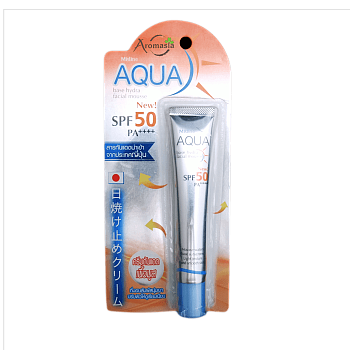 Солнцезащитный крем-мусс для лица Mistine "Aqua Base" с базой под макияж SPF 50 PA ++++20 мл.