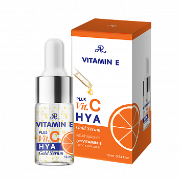 Концентрированная сыворотка-бустер для лица AR "Vitamin C HYA" с витамином C для сияния кожи 10 мл.