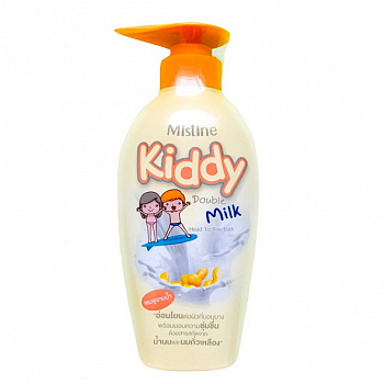 Детский шампунь-гель для душа Mistine "Kiddy" Milk с молочными протеинами 400 мл.