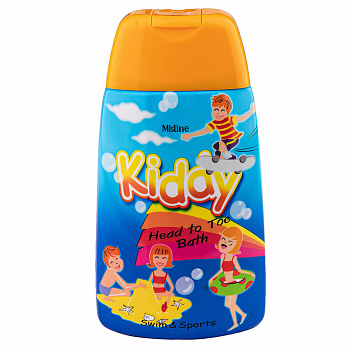 Детский шампунь-гель для душа Mistine "Kiddy" Swim and Sports с алое вера 200 мл.