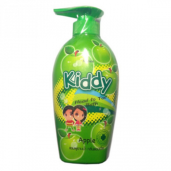 Детский шампунь-гель для душа Mistine "Kiddy" c яблочным ароматом 400 мл.