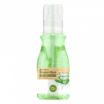 Ночная маска-бустер для лица  и тела Baby Bright  "Aloe Vera" с алоэ вера 140 мл.