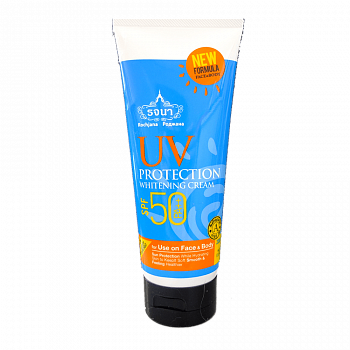 Солнцезащитный крем для лица и тела Rochjana SPF 50 PA++ 200 мл.