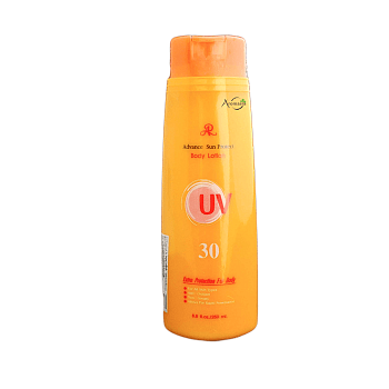 Солнцезащитный лосьон для тела Аron advance sun protect SPV 30 с витаминами А и Е 250 мл
